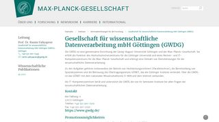 
                            3. GWDG - Max-Planck-Gesellschaft