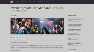 
                            9. GWENT: The Witcher Card Game – register for the beta - GOG.com