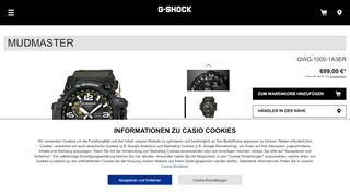 
                            10. GWG-1000-1A3ER - MASTER OF G Kollektion von G-SHOCK – Uhren ...