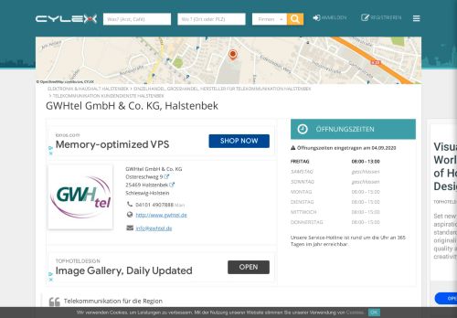 
                            11. GWHtel GmbH & Co. KG, Computer-Kundendienste in Halstenbek ...