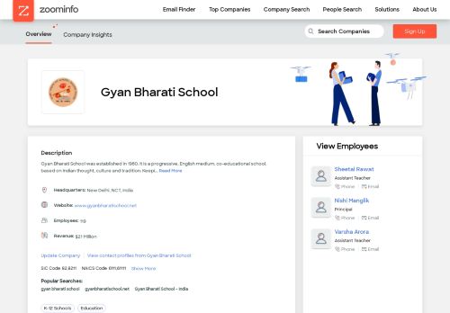 
                            12. Gyan Bharati School | ZoomInfo.com