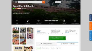 
                            8. Gyan Bharti School, Saket - Gian Bharti School - CBSE Schools in ...