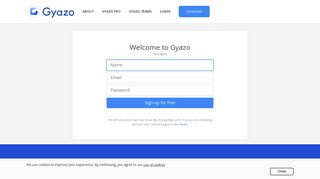 
                            3. Gyazo - Sign up for free