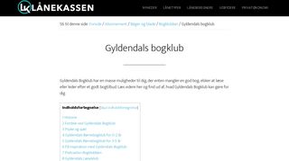 
                            6. Gyldendals bogklub >> Læs her om bogklubberne fra Gyldendal
