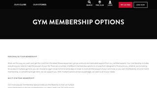 
                            12. Gym Membership Options | DW Fitness First