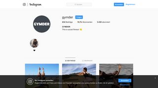 
                            11. GYMDER (@gymder) • Instagram-Fotos und -Videos