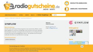 
                            13. GYMFLOW - Gutscheine & Aktionen - Radiogutscheine.de