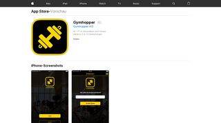 
                            11. Gymhopper im App Store - iTunes - Apple