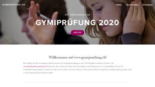 
                            11. Gymiprüfung.ch - Home