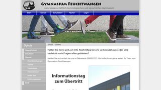 
                            10. Gymnasium Feuchtwangen - Übertritt