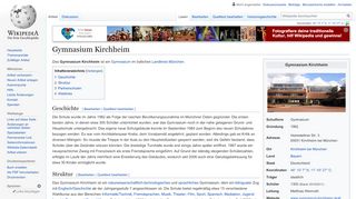 
                            3. Gymnasium Kirchheim – Wikipedia
