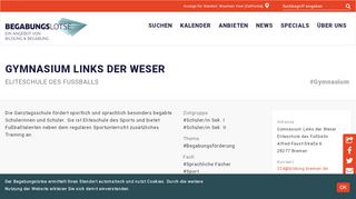 
                            13. Gymnasium Links der Weser | Begabungslotse