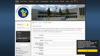 
                            3. Gymnasium Riedberg - Passwort vergessen?