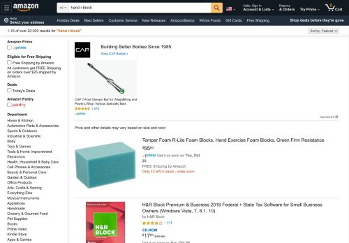 
                            4. H and R Block: Amazon.com