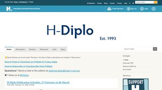 
                            4. H-DIPLO PUBLICATIONS | H-Net