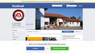 
                            11. H. Hamburger Reifen GmbH - Einzelhandelsunternehmen - Facebook
