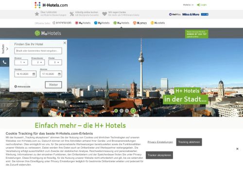 
                            5. H+ Hotels - Offizielle Website - Hotelzimmer zum ... - H-Hotels.com