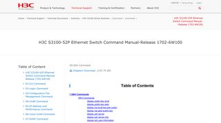 
                            5. H3C S3100-52P Ethernet Switch Command Manual-Release 1702 ...