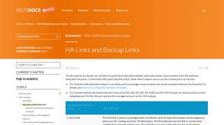 
                            6. HA Links and Backup Links - Palo Alto Networks