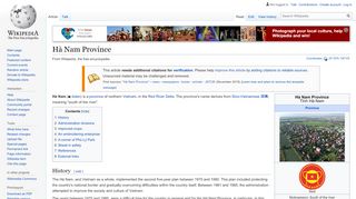 
                            8. Hà Nam Province - Wikipedia
