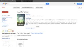 
                            13. H.A.A.R.P.'s Fury - Google Books-Ergebnisseite