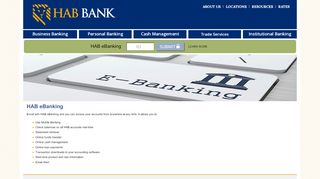 
                            3. HAB eBanking - HAB Bank