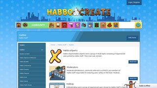 
                            3. Habbo Staff - HabboCreate