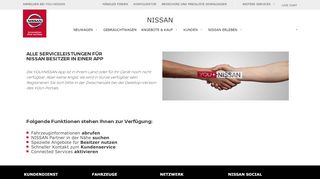
                            1. Haben Sie noch ein klein wenig Geduld, die YOU+NISSAN App wird ...