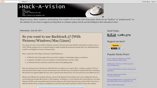 
                            13. Hack-A-Vision: So you want to use Backtrack 5? [With Pictures ...