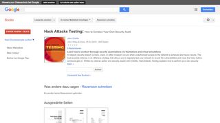 
                            9. Hack Attacks Testing: How to Conduct Your Own Security Audit