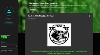 
                            8. Hack de Wifis MitraStar (Movistar) - Blackyng: Comunidad Hacking
