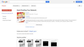 
                            5. Hack Proofing Your Network