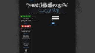 
                            7. Hack This Site! :: Login