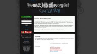 
                            8. Hack This Site! :: Register