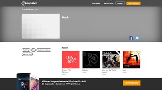 
                            3. Hack - Titel & Alben : Napster