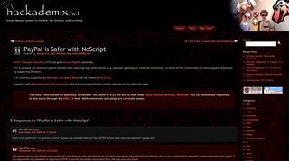 
                            10. hackademix.net » PayPal is Safer with NoScript