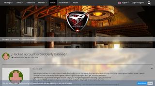 
                            2. ¿Hacked account or Suddenly Banned? - Entraide - S4 League