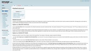 
                            10. Hacked account - Servage Wiki