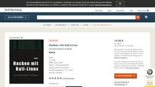 
                            13. Hacken mit Kali-Linux - Books on Demand GmbH