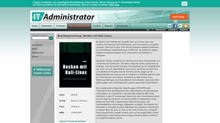 
                            12. Hacken mit Kali-Linux | it-administrator.de