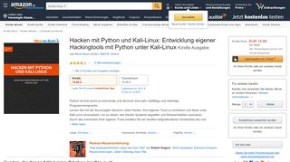
                            11. Hacken mit Python und Kali-Linux: Entwicklung eigener Hackingtools ...