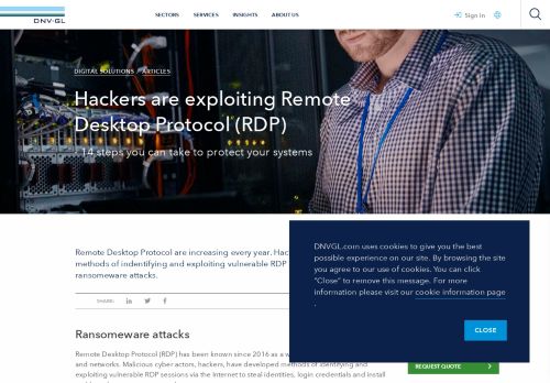 
                            10. Hacker are exploiting Remote Desktop Protocol (RDP) - 14 steps you ...