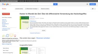 
                            10. Hacker im Wandel der Zeit: Über die differenzierte Verwendung des ...
