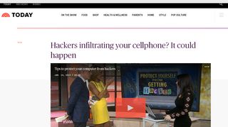 
                            4. Hackers infiltrating your cellphone? It could happen - Today Show