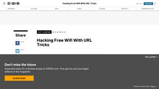 
                            10. Hacking Free Wifi With URL Tricks | WIRED