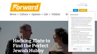 
                            12. Hacking JDate to Find the Perfect Jewish Hubby – The Forward