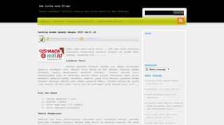 
                            11. hacking modem speedy dengan SSID @wifi.id | the little note VJ-net
