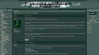 
                            11. Hacking PHP login Thread | Hellbound Hackers