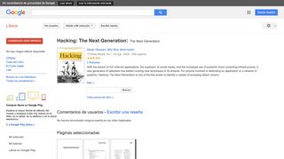 
                            10. Hacking: The Next Generation: The Next Generation - Resultado de la Búsqueda de libros de Google