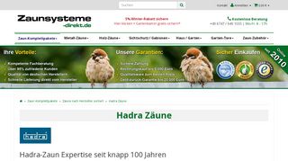 
                            4. Hadra Zaun online kaufen | zaunsysteme-direkt.de